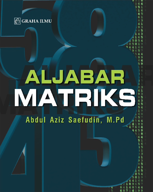 Cover buku Aljabar Matriks